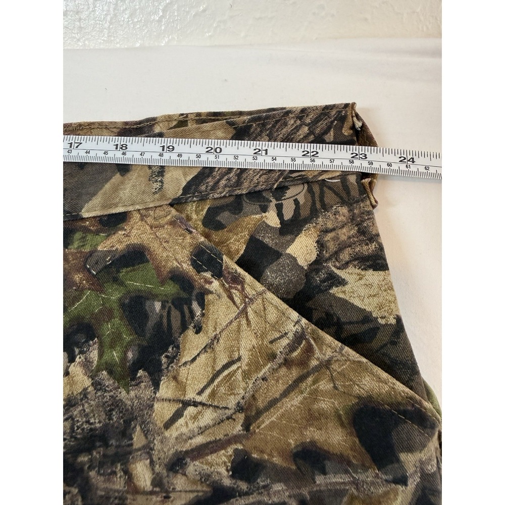 Vintage Jerzees Outdoors Mossy Oak Forest Floor Camo Hunting Pants XXL Regular - Picture 8 of 10